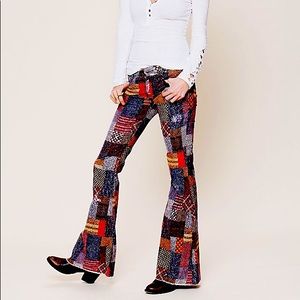ISO Free people Patchwork flares size 28-31